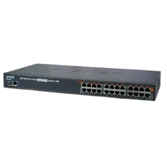 Planet 12-Port Gigabit 802.3at Power over Ethernet Managed Injector Hub (220W)