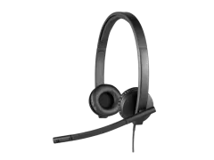 Logitech H570e Headset, Stereo, USB