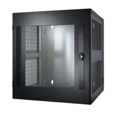 APC NetShelter WX 13U Wall Mount Cabinet Glass Doors, Black