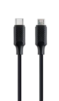 Gembird USB Type-C to micro-USB charging data cable, 1.5m