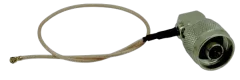 MaxLink Pigtail 25cm RG178 U.FL - N male 90° angled