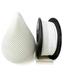 PLA filament 1.75 mm, 1 kg, matte white
