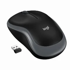 Logitech M185 bežični optički miš, siva