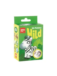 Puzzle 3D Apli Wild Zebra 20024
