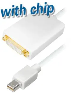 Transmedia Mini DisplayPort plug to DVI jack