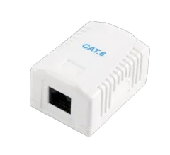 Gembird CAT6 UTP single port surface mount box