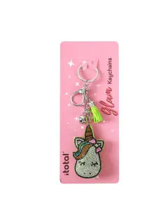 Privjesak za ključeve iTotal Unicorn mix 15x8cm XL1436