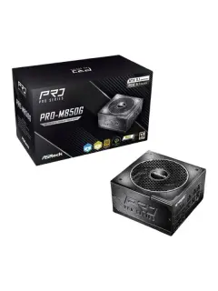 ASRock PSU PRO Series PRO-M850G, 850W, 80 Gold, Modular