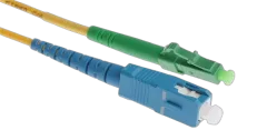 NFO Patch cord, LC APC-SC UPC, Singlemode 9 125, G.657A2, Simplex, 3m