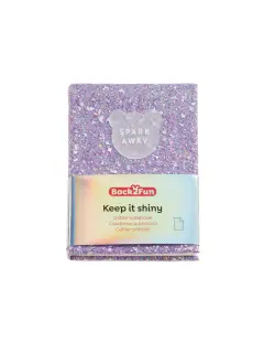 Notes Miquelrius Back2Fun Keep it Shiny ljubičasti MR8284