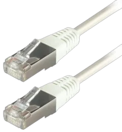Transmedia S-FTP Cat5E Patch Cable, 15m, White