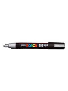 Marker Uni pc-5m Posca srebrni