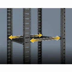 Intellinet 19" Shelf with Variable Rails for Fixed Mounting