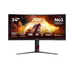 AOC LCD 34" curved, Fast VA, 1ms