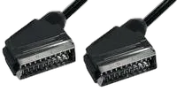 Transmedia Scart Kabel, 1m