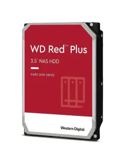 WD Red Plus WD20EFPX 2TB, 3,5", 64MB, 5400 rpm