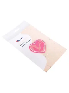 Bedž_Patch Belmil Pastel Heart 337/A 337/A