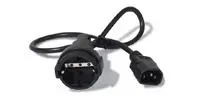 APC Power Cord, C14 to CEE 7 7 Schuko, 0.6m