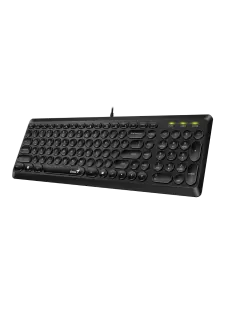 Genius SlimStar Q200, tipkovnica, USB, crna