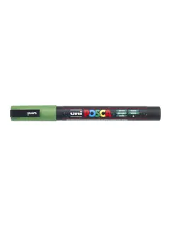Marker Uni pc-3ml Posca glitter zeleni
