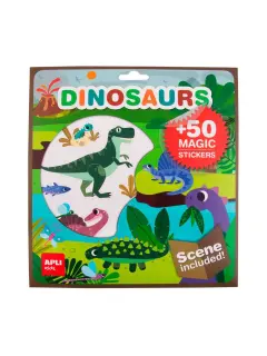 Igra Apli naljepnice magnetne s pločom dinosauri 19374