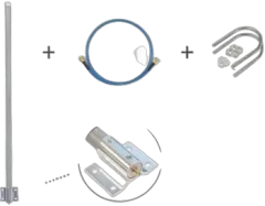 MikroTik (TOF-0809-7V-S1) 6.5 dBi Omni antenna for 824-960 MHz