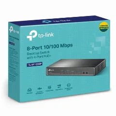 TP-Link 8-Port 10 100Mbps Desktop Switch with 4-Port PoE