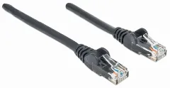 Intellinet Cat6, CCA, U/UTP, PVC, RJ45, 1.5m, crni