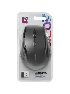 Miš Defender Accura MM-365, optički bežični, crni