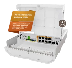MikroTik CSS610-8P-2S OUT Gbit PoE switch