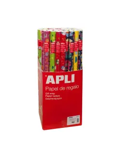 Ukrasni papir Apli 0,70x2m dječji motivi u roli sortirano 60g (display 55/1) 14002