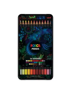 Drvene bojice Uni Posca kpe-200 (4.0) u luksuznoj kutiji 36/1
