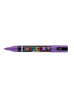 Marker Uni pc-5br brush Posca ljubičasti