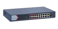 HikVision 16 Port Fast Ethernet Smart POE Switch