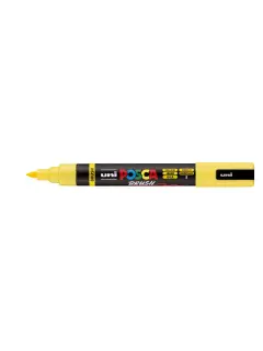Marker Uni pc-5br brush Posca žuti