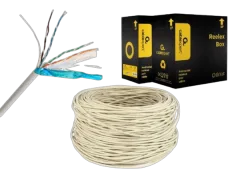 Gembird CAT6 FTP LAN cable (premium CCA), solid, Eca, 305m