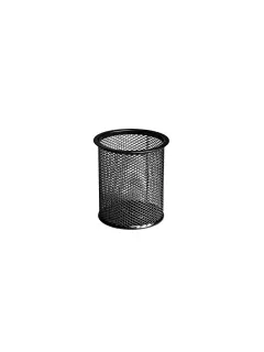 Čaša za olovke Forofis metalna žica okrugla 10x9cm crna 91300