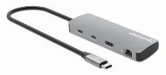 Manhattan docking USB-C 9 u 1 HDMI 4K@60Hz