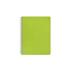 Bilježnica Fabriano Ecoqua original A5 90g 70L spiralna kocke lime 19148107