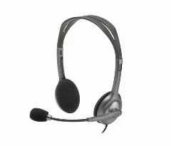 Logitech H110 slušalice s mikrofonom, stereo, siva