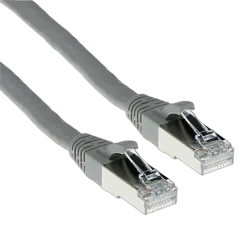 NaviaTec Cat6A S FTP, 26AWG, LSZH, 0,5m, Grey
