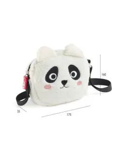 Torbica Miquelrius prazna višenamjenska Back2Fun Fluffy panda MR19664