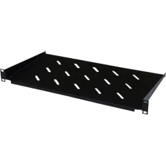 NaviaTec 19" Cantilever shelf, 1U, 300mm, Black