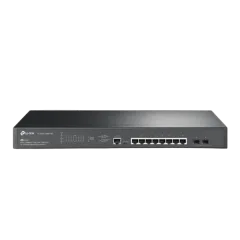 TP-Link JetStream 8-Port 2.5GBASE-T and 2-Port 10GE SFP L2 Managed Switch with 8-Port PoE