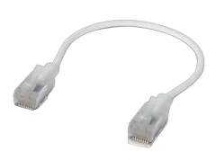 Ubiquiti UACC-Cable-Patch-EL-C6A-0.3M-W UniFi Premium Patch Cable, Etherlighting, Cat6a, 0,3m
