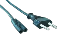 Gembird Power cord 1,8m EU input 2 pin plug