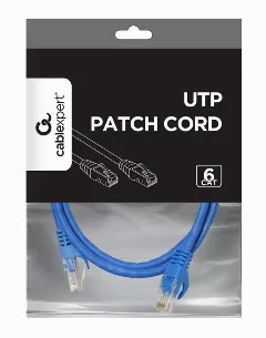 Gembird Cat6 UTP Patch cord, blue, 1m