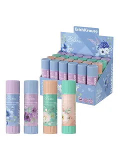 Ljepilo ErichKrause u sticku 19g EasyStick Pastel Bloom sortirano 24/1