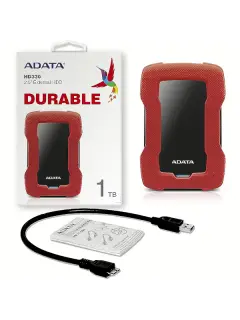 ADATA Ex HDD HD330, 1TB, usb3.0, crveni