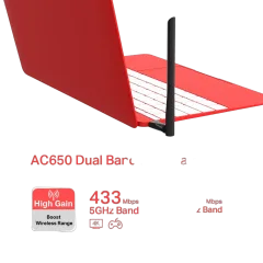 Mercusys AC650 High Gain Wireless Dual Band USB Adapter